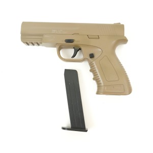 Страйкбольный пистолет Galaxy G.39D (H&K, Glock) песочный